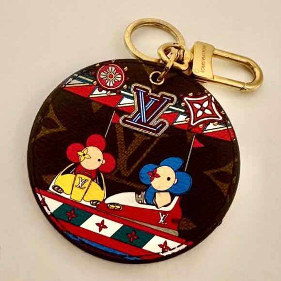 LOUIS VUITTON Vivienne Monogram Key/Bag Charm - Picture 1 of 3